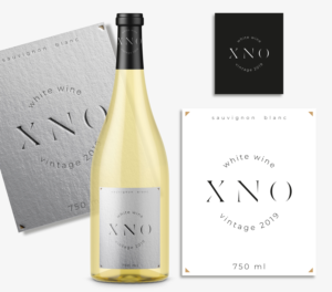 Wine Bottle Lable  | Graphic Design by Al Pech