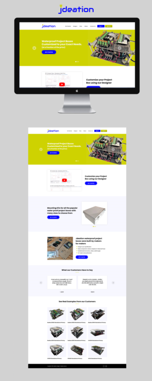 Web Design par pentaxial pour jdeation | Design : #23217275