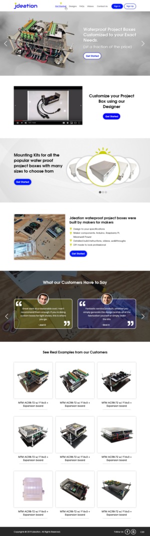 Web Design par pb pour jdeation | Design : #23218853