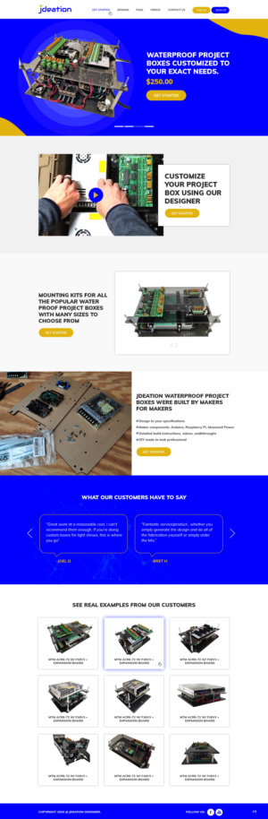 Web Design par pb pour jdeation | Design : #23218854