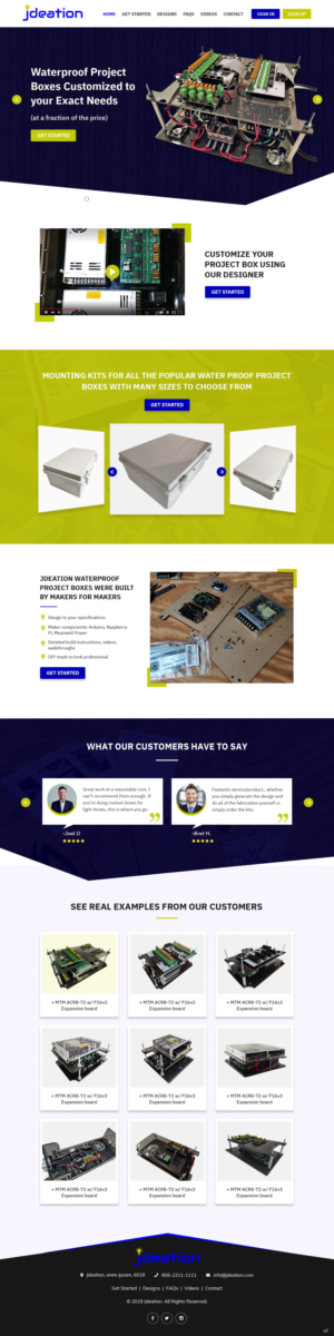 Web Design par pb pour jdeation | Design : #23218855