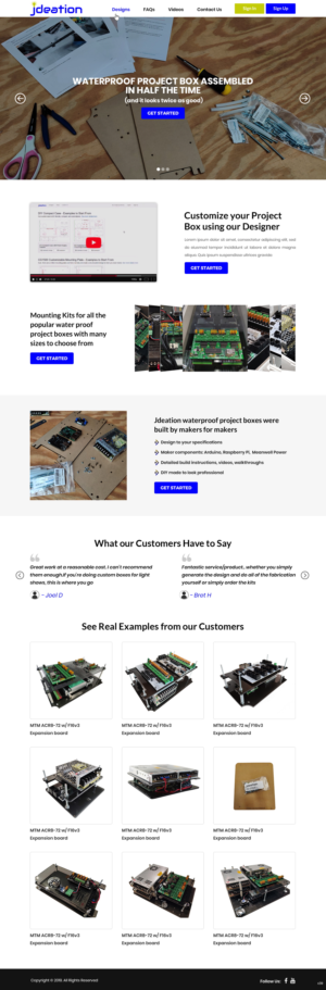 Web Design par pb pour jdeation | Design : #23218863