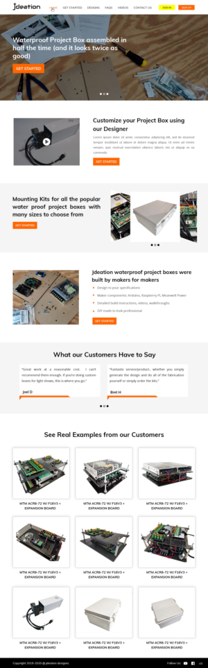 Web Design par pb pour jdeation | Design : #23218864