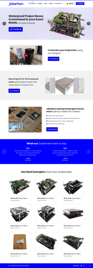 Web Design par pb pour jdeation | Design : #23218865