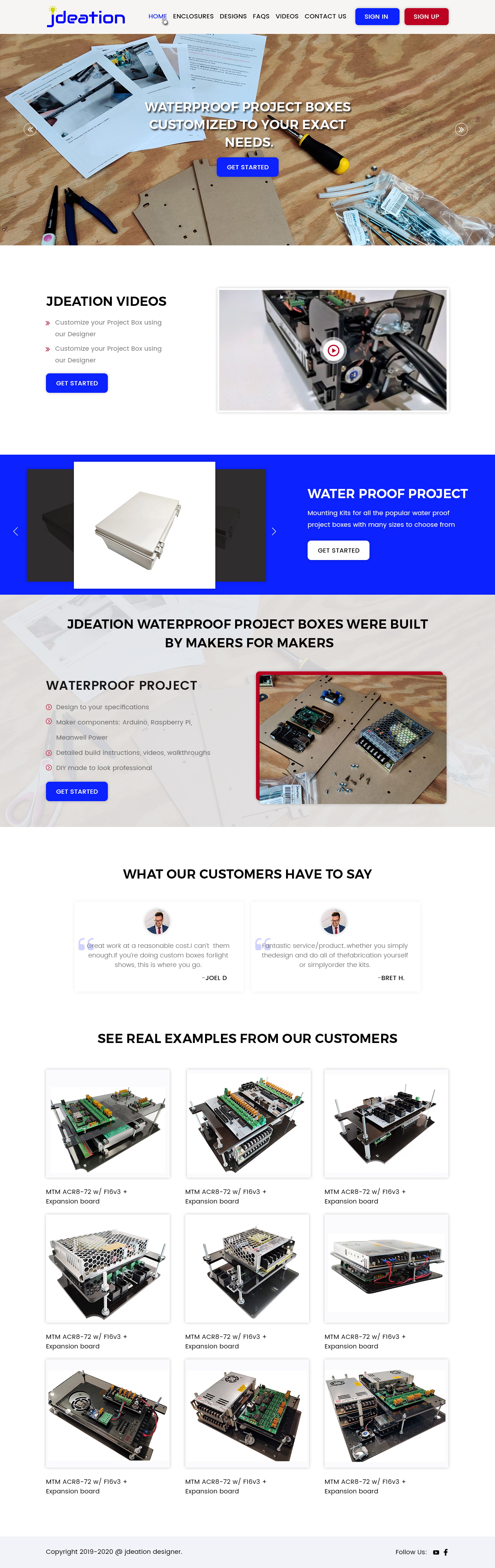 Web Design by pb for jdeation | Design #23218867