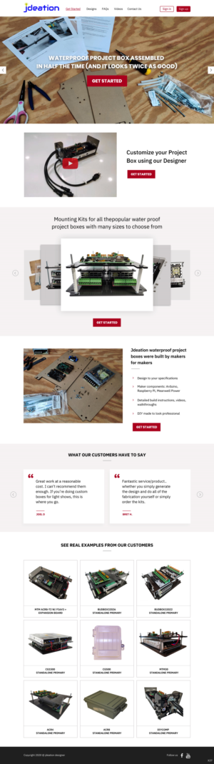 Web Design par pb pour jdeation | Design : #23218873