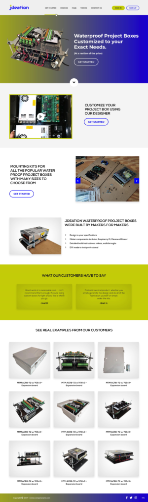 Web Design par pb pour jdeation | Design : #23227346