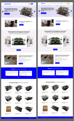 Web Design par pb pour jdeation | Design : #23248887