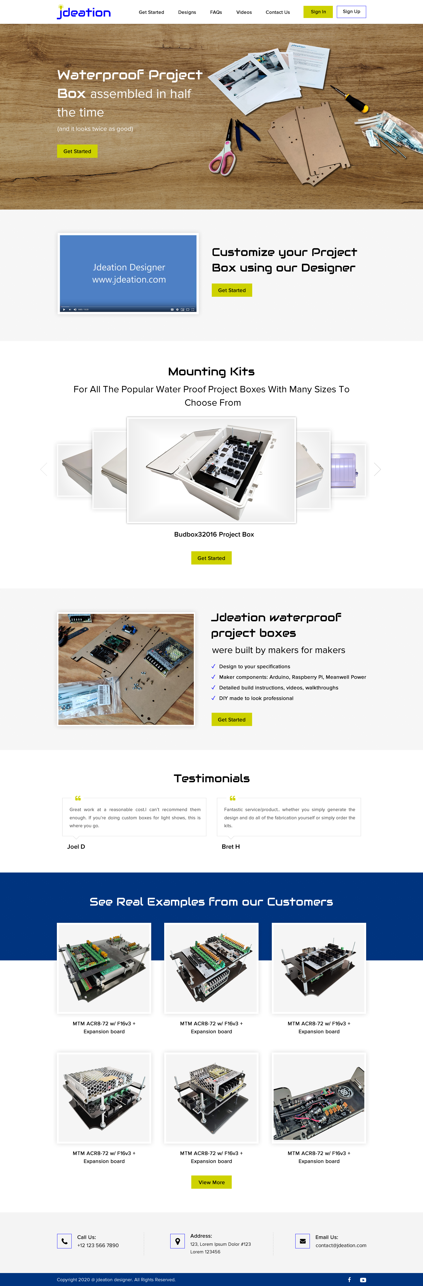 Web Design by Sbss for jdeation | Design #23216621