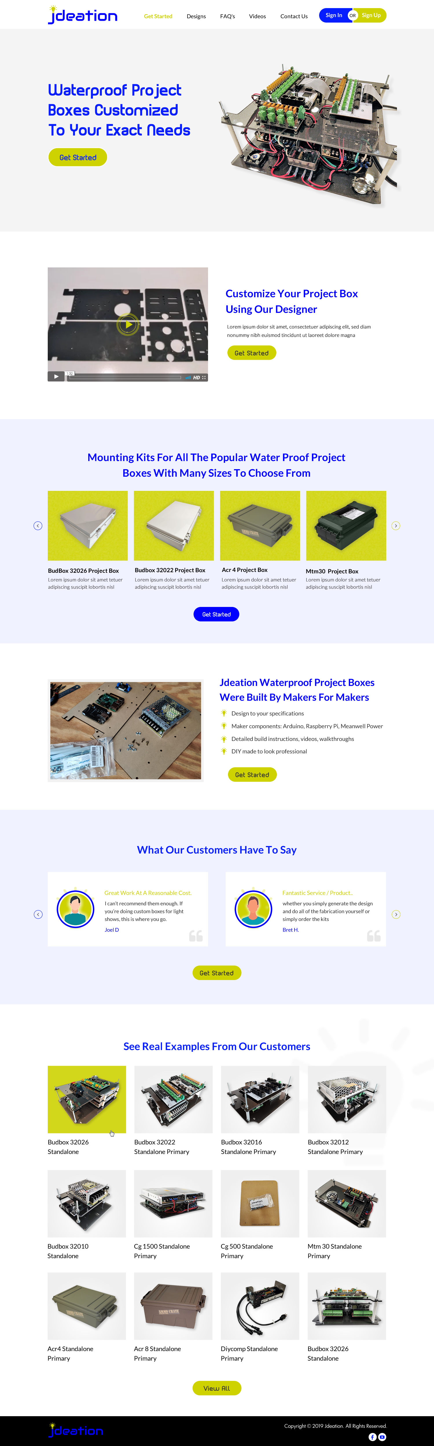 Web Design by Sbss for jdeation | Design #23217014