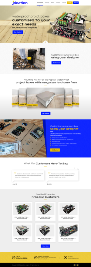 Web Design par Sbss pour jdeation | Design : #23218731