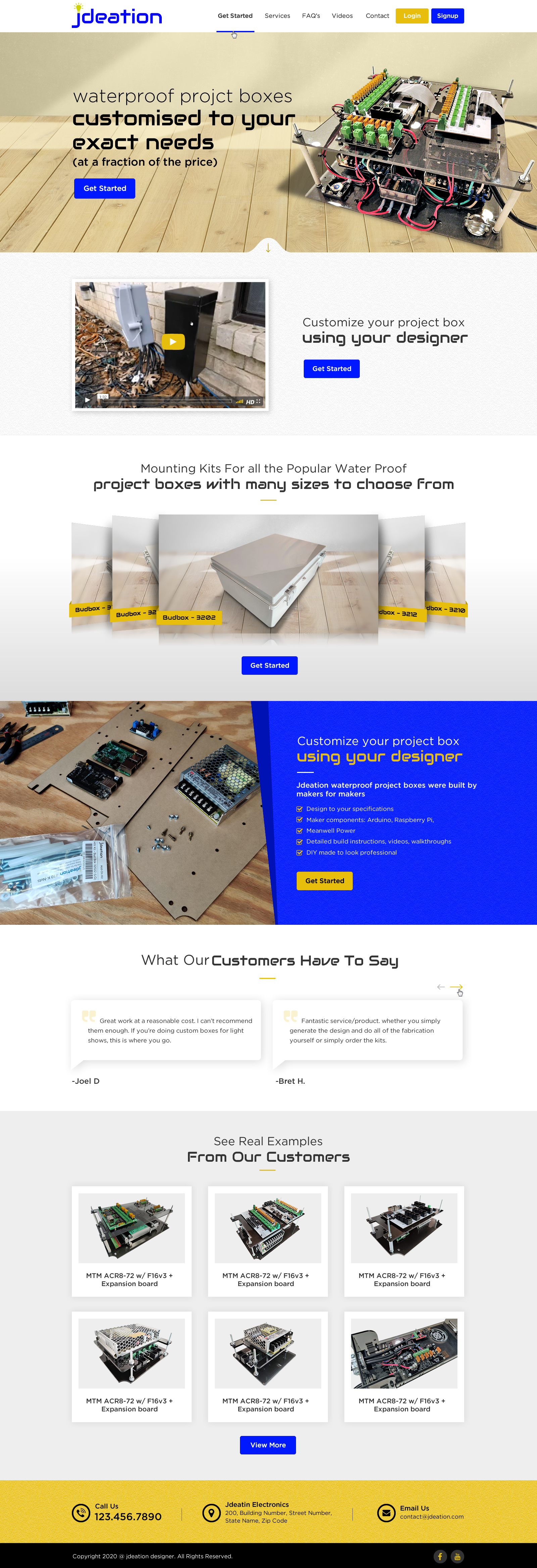 Web Design by Sbss for jdeation | Design #23218737