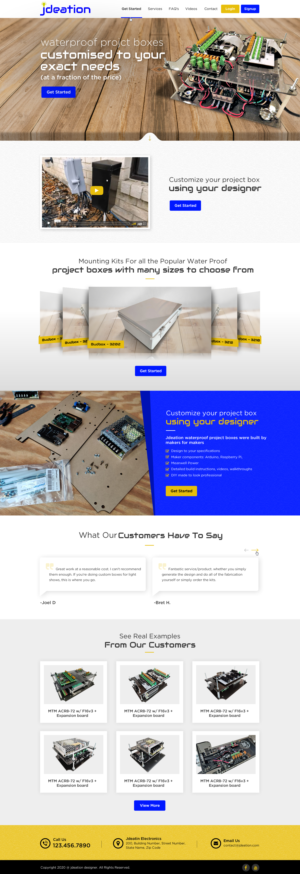 Web Design par Sbss pour jdeation | Design : #23218738