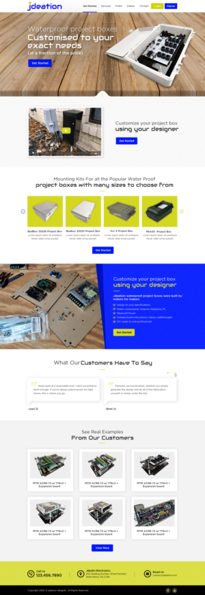 Web Design par Sbss pour jdeation | Design : #23231744