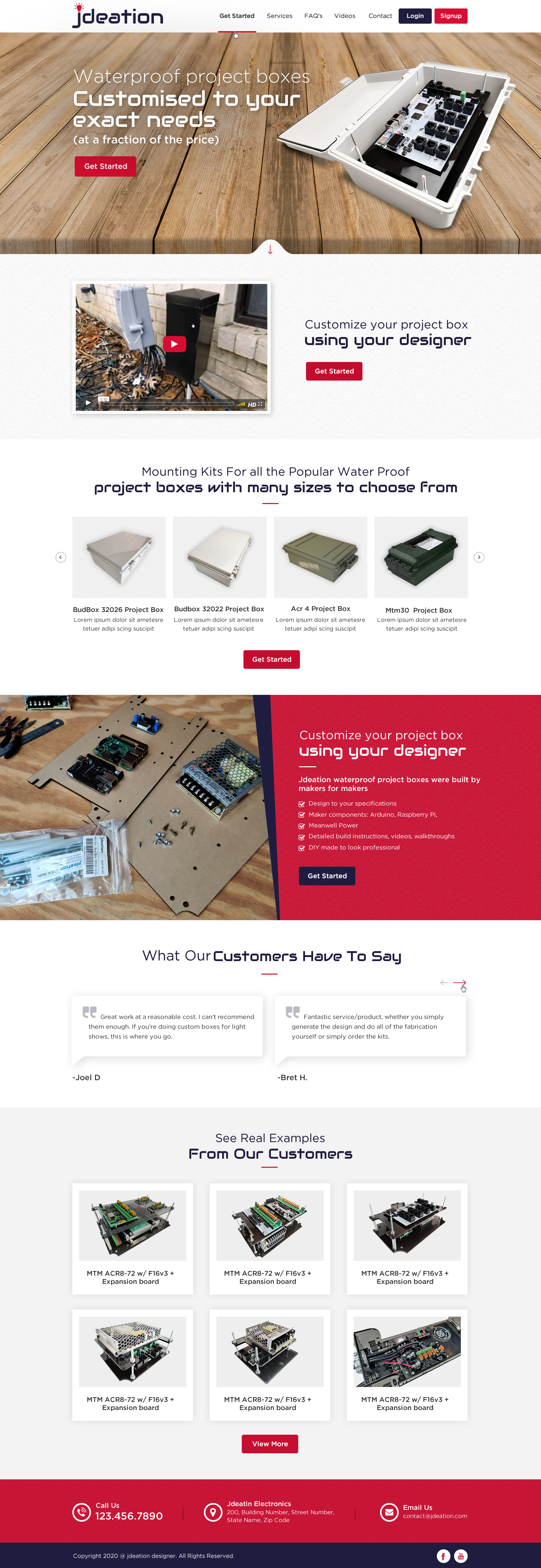 Web Design by Sbss for jdeation | Design #23238121