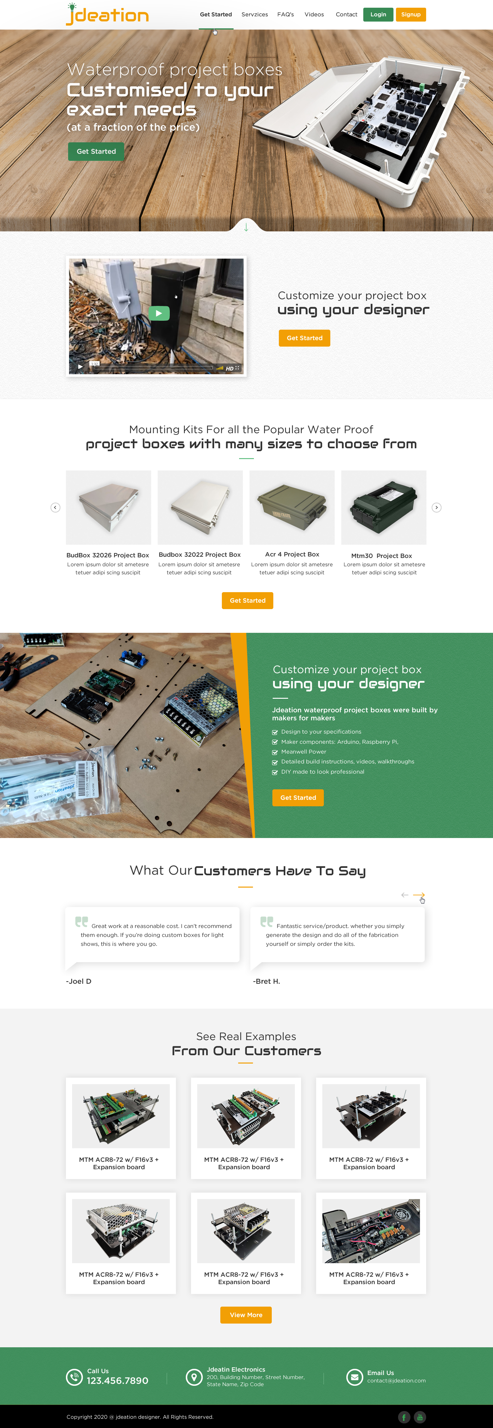 Web Design by Sbss for jdeation | Design #23238122
