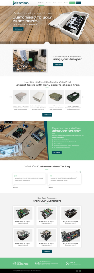 Web Design par Sbss pour jdeation | Design : #23238123