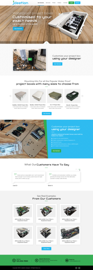 Web Design par Sbss pour jdeation | Design : #23238124