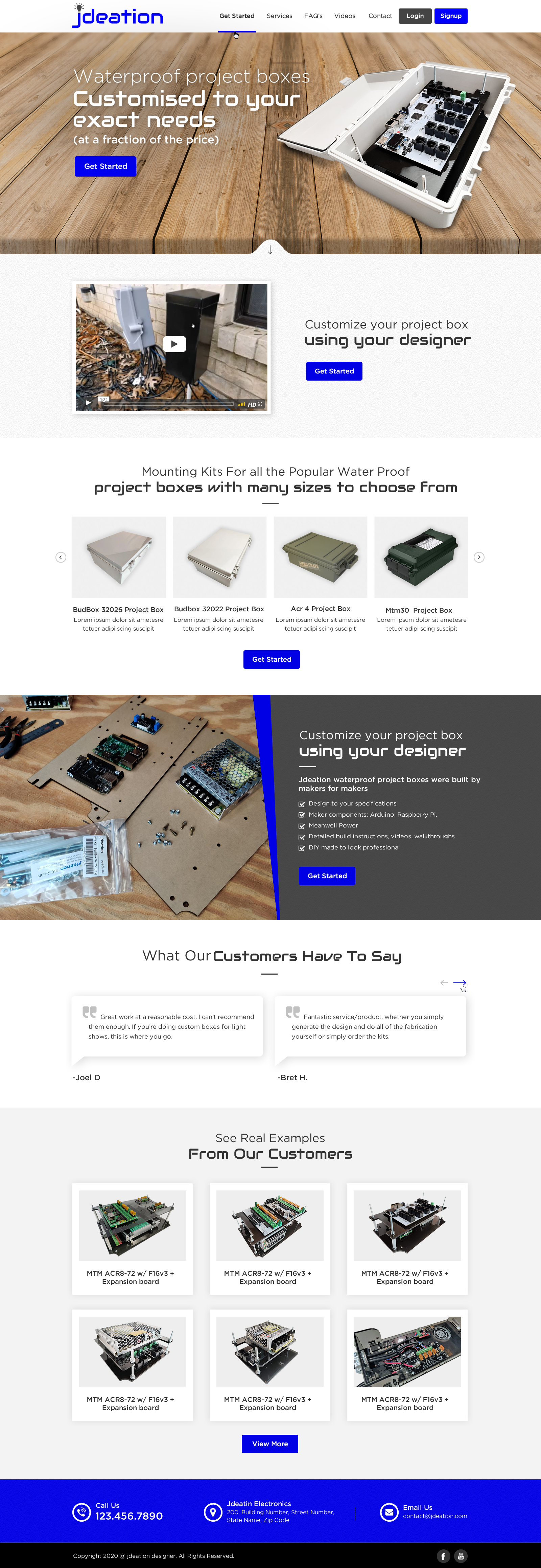 Web Design by Sbss for jdeation | Design #23238304