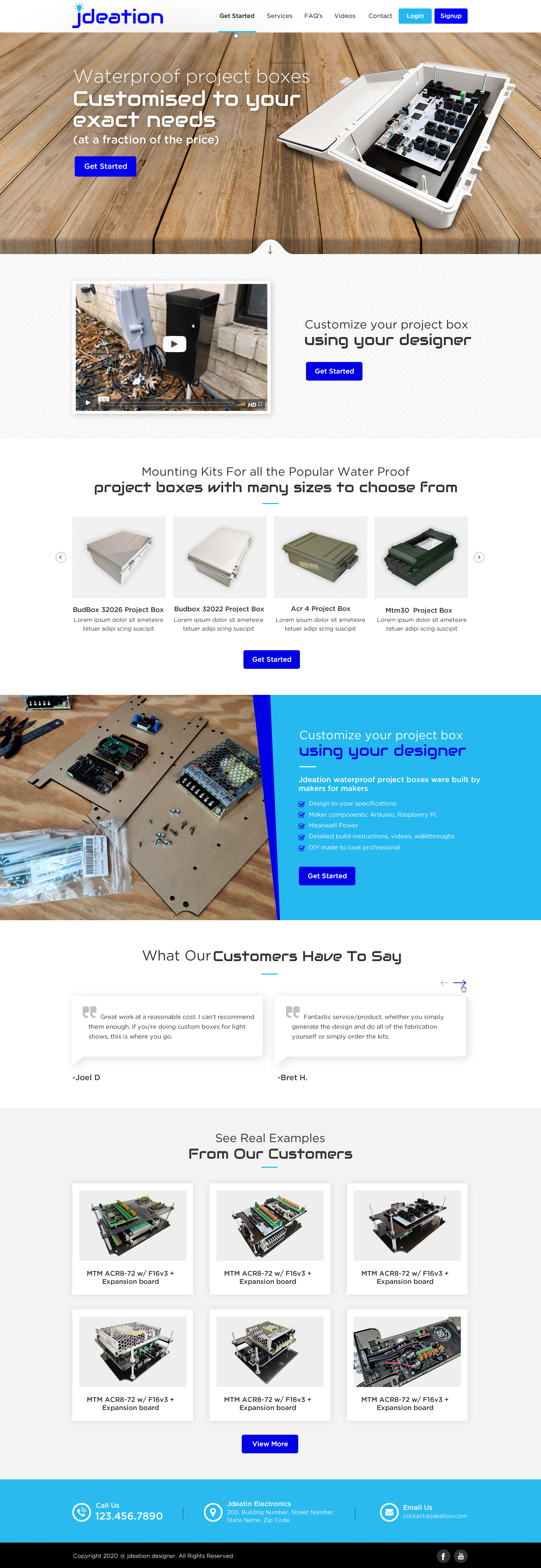 Web Design by Sbss for jdeation | Design #23238305