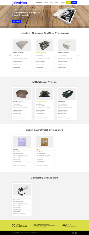 Web Design par Sbss pour jdeation | Design : #23272134