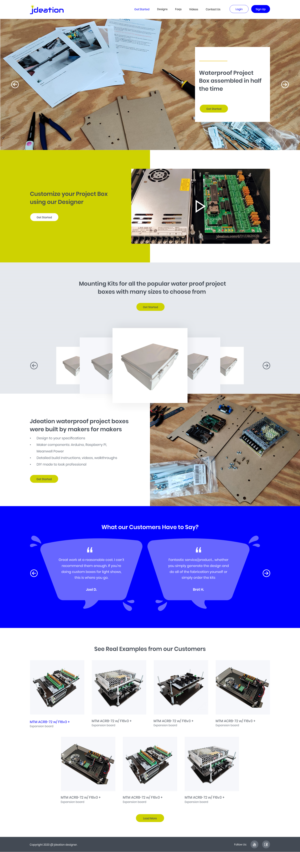 Web Design by Ved Web Services for jdeation | Design #23217450