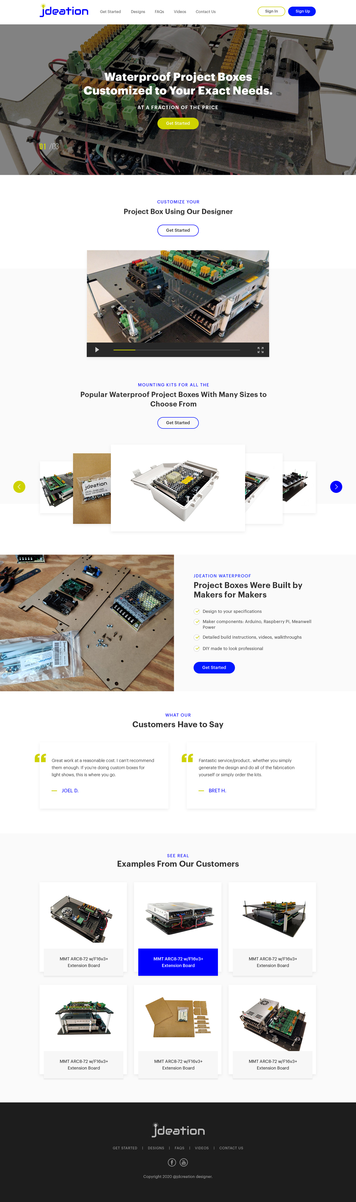 Web Design by Vikram M for jdeation | Design #23221182