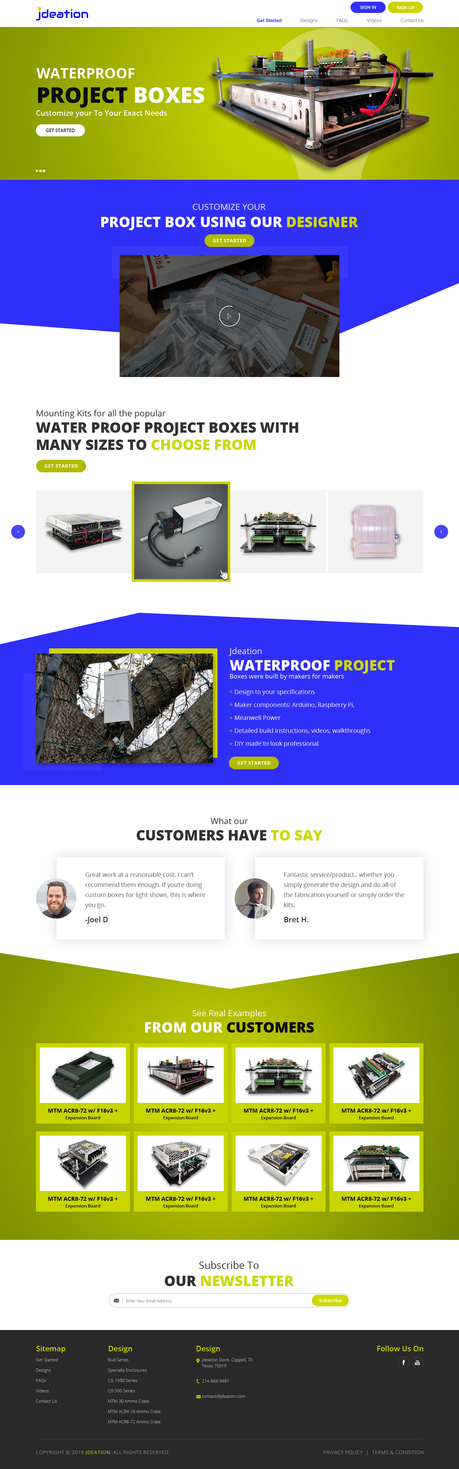 Web Design by sai.designer87 for jdeation | Design #23224417