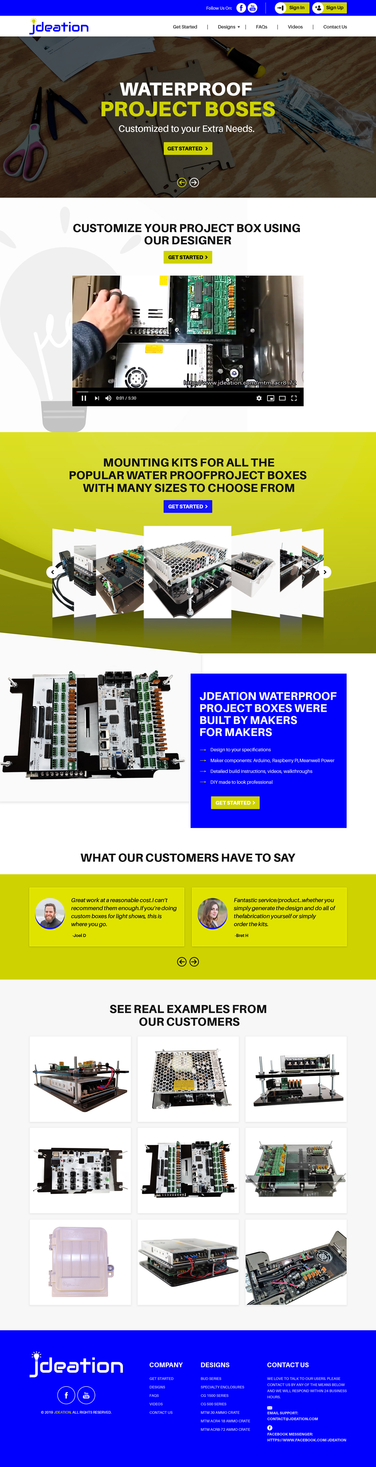 Web Design by sai.designer87 for jdeation | Design #23224787
