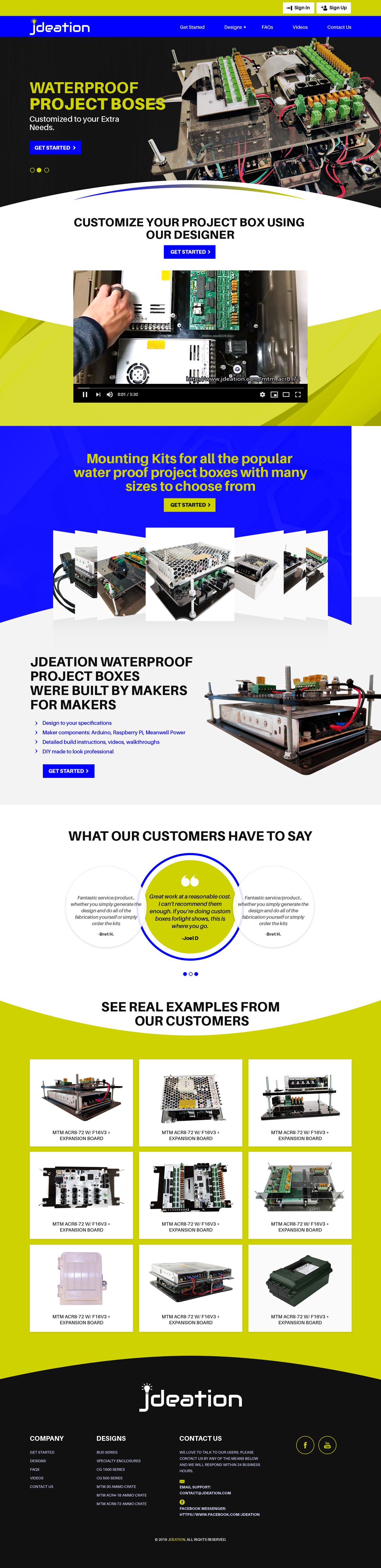 Web Design by sai.designer87 for jdeation | Design #23224788