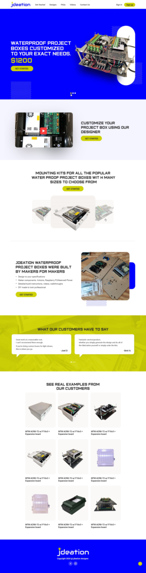 Web Design par nzdesigners pour jdeation | Design : #23239239