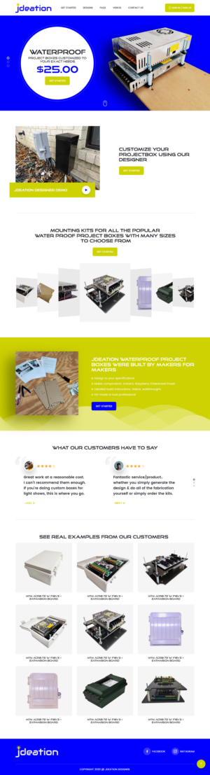 Web Design par nzdesigners pour jdeation | Design : #23251525
