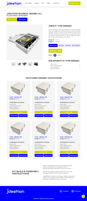 Web Design par nzdesigners pour jdeation | Design : #23251526