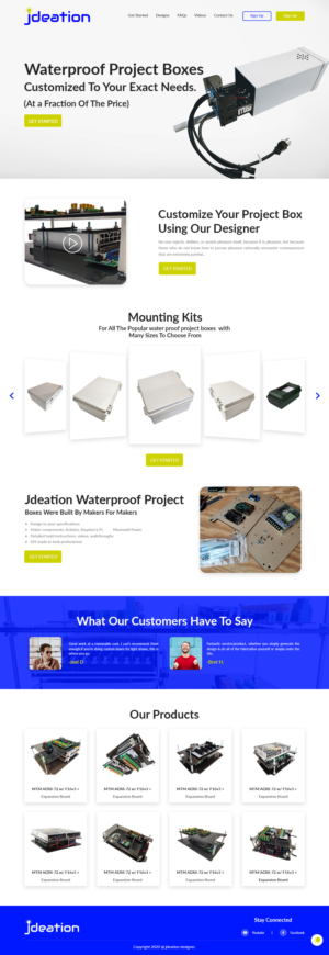 Web Design par nzdesigners pour jdeation | Design : #23251535