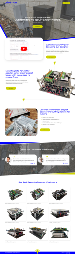 Web Design par bdesigner9 pour jdeation | Design : #23234277