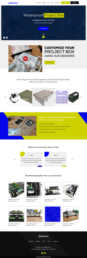 Web Design par Sleek InfoSols pour jdeation | Design : #23234603