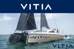 Graphic Design for the name of a catamaran called Vitia | Graphic Design by cheez_O