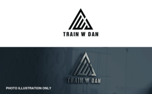 "Train W Dan" | Logo Design by MT
