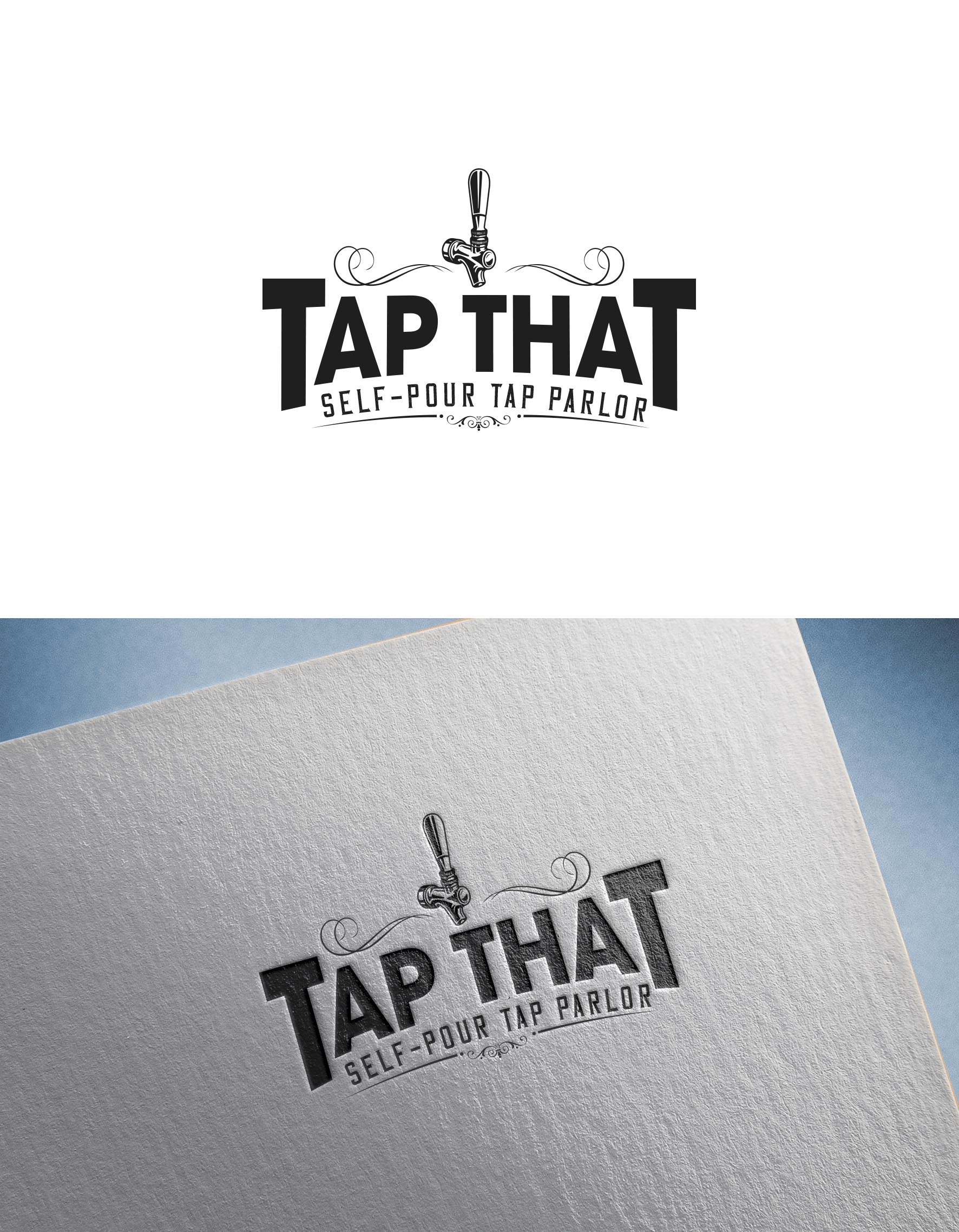 Logo Design by SSPP for Tap That | Design #23269374