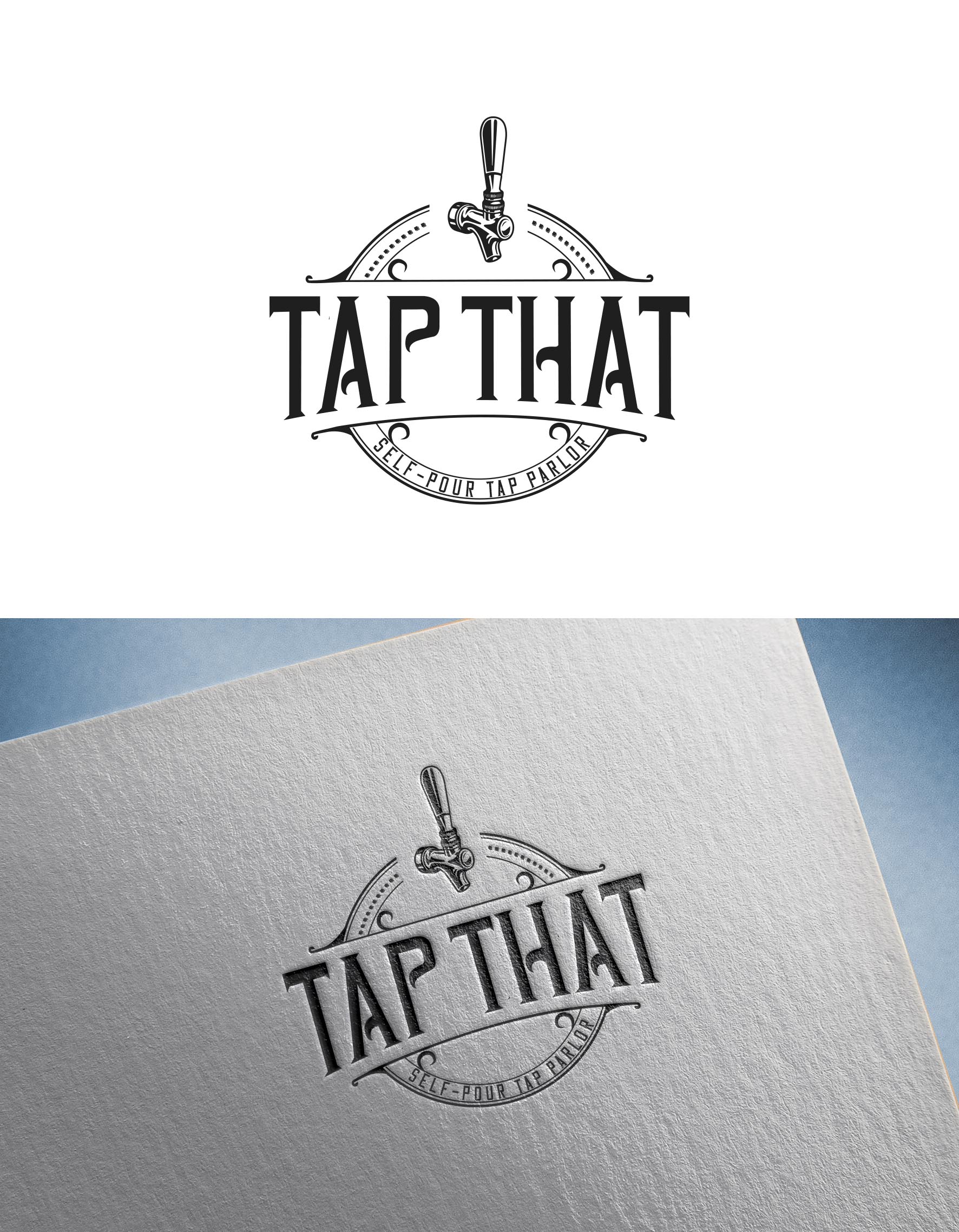 Logo Design by SSPP for Tap That | Design #23269377