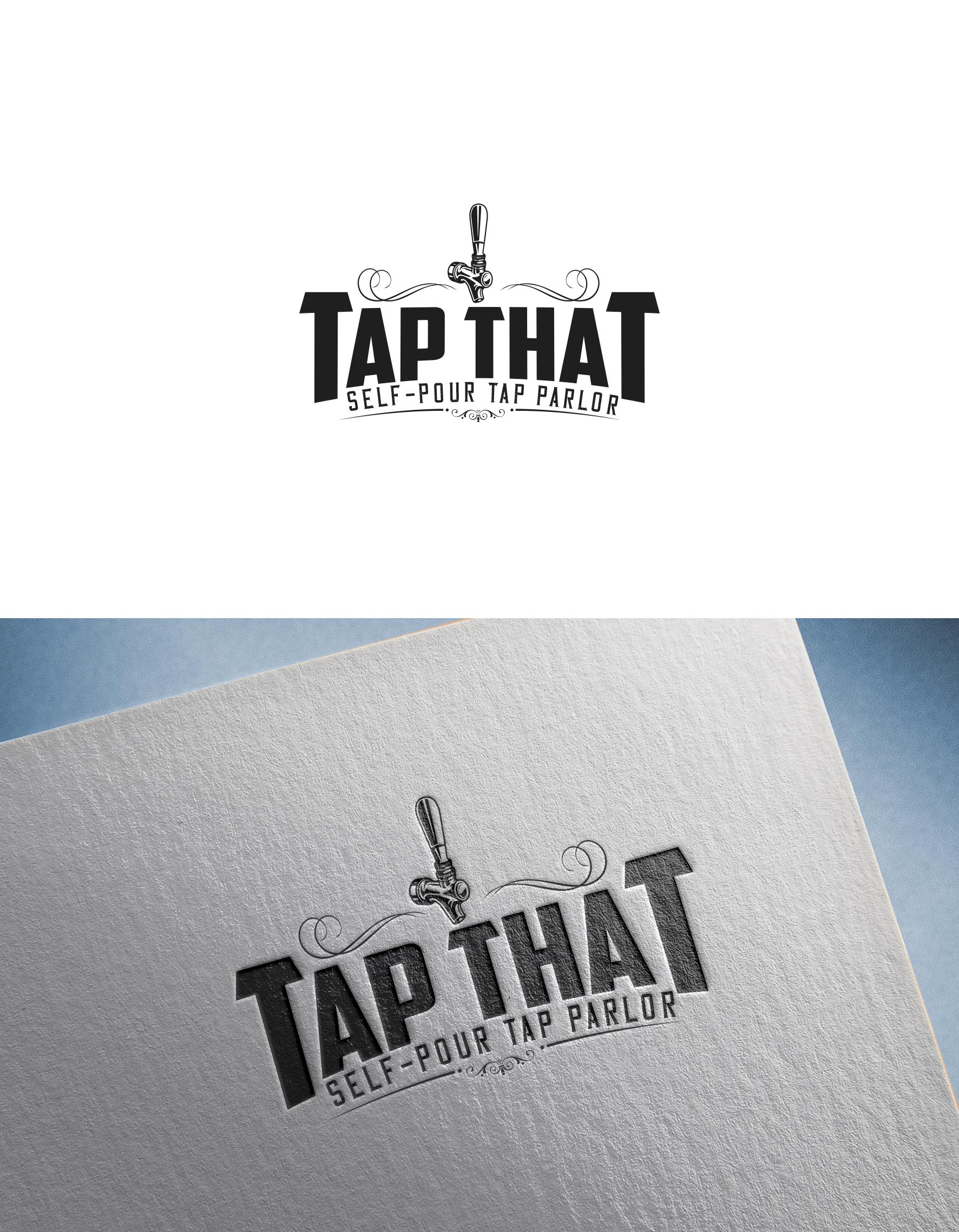 Logo Design by SSPP for Tap That | Design #23269393