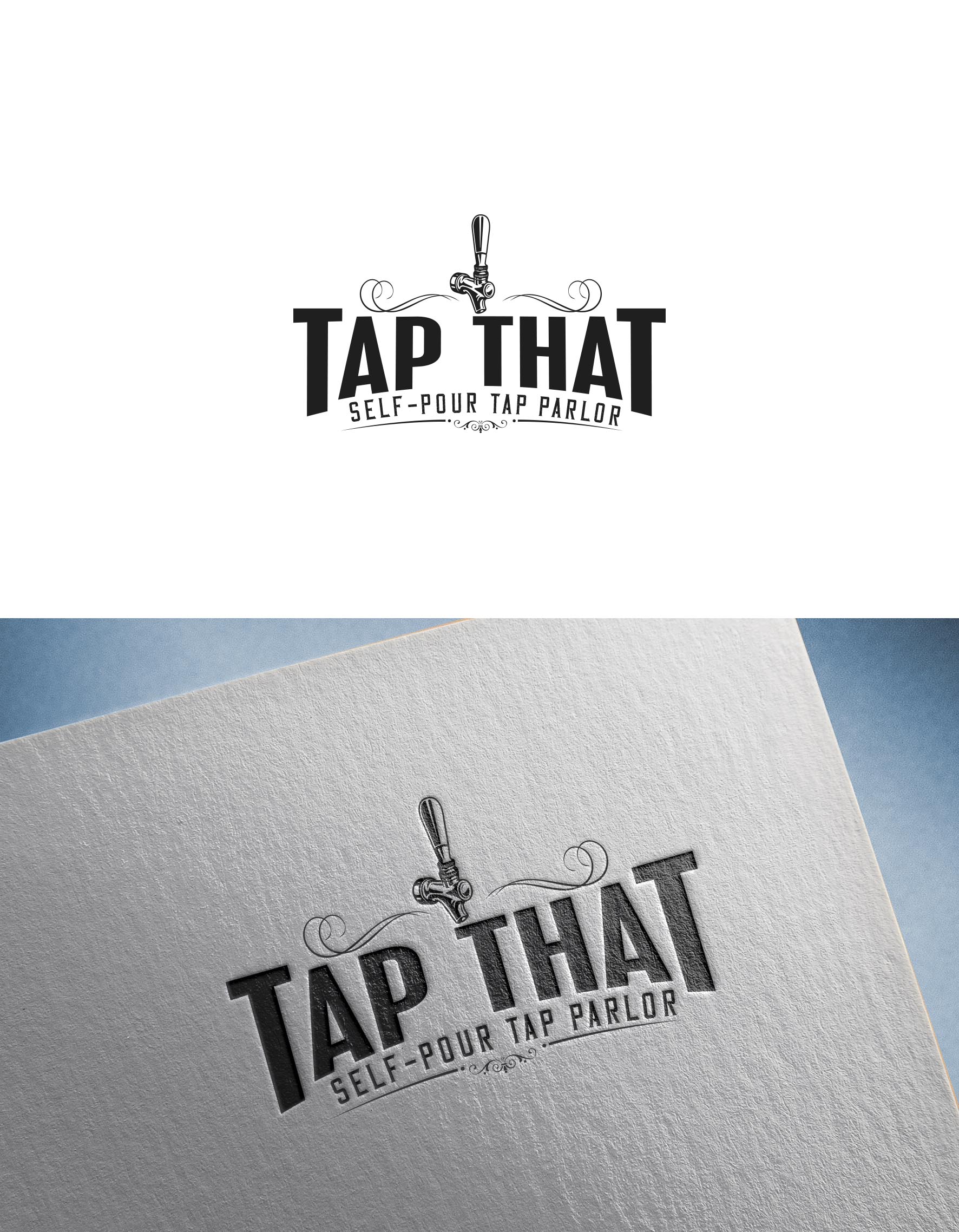 Logo Design by SSPP for Tap That | Design #23269401