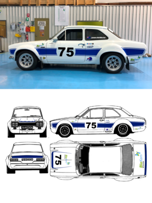 Race car Livery graphic design | Grafik-Design von lionx