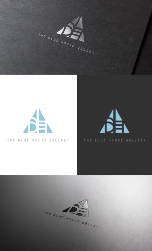 "BH" as a symbol, or "The Blue House Gallery" as text with a symbol. Or no text? | Logo-Design von GLDesigns