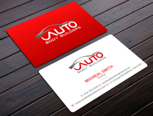 Auto Body Builders business card | Diseño de Tarjeta de Presentación por Tripti Ranjan Gain