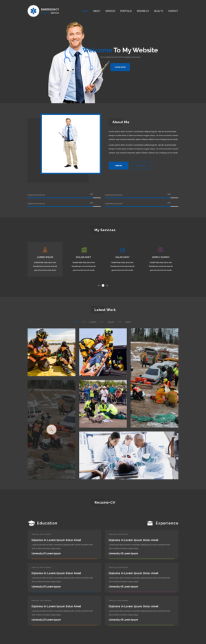 Wilderness Doc & TV personality personal page | Web Design by Starto Agency