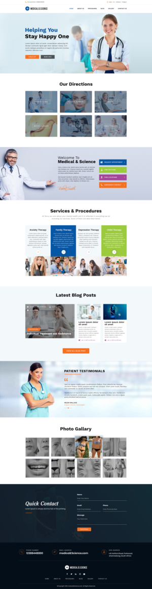 Web Design by AbhishekRoyBunty for this project | Design: #23233445