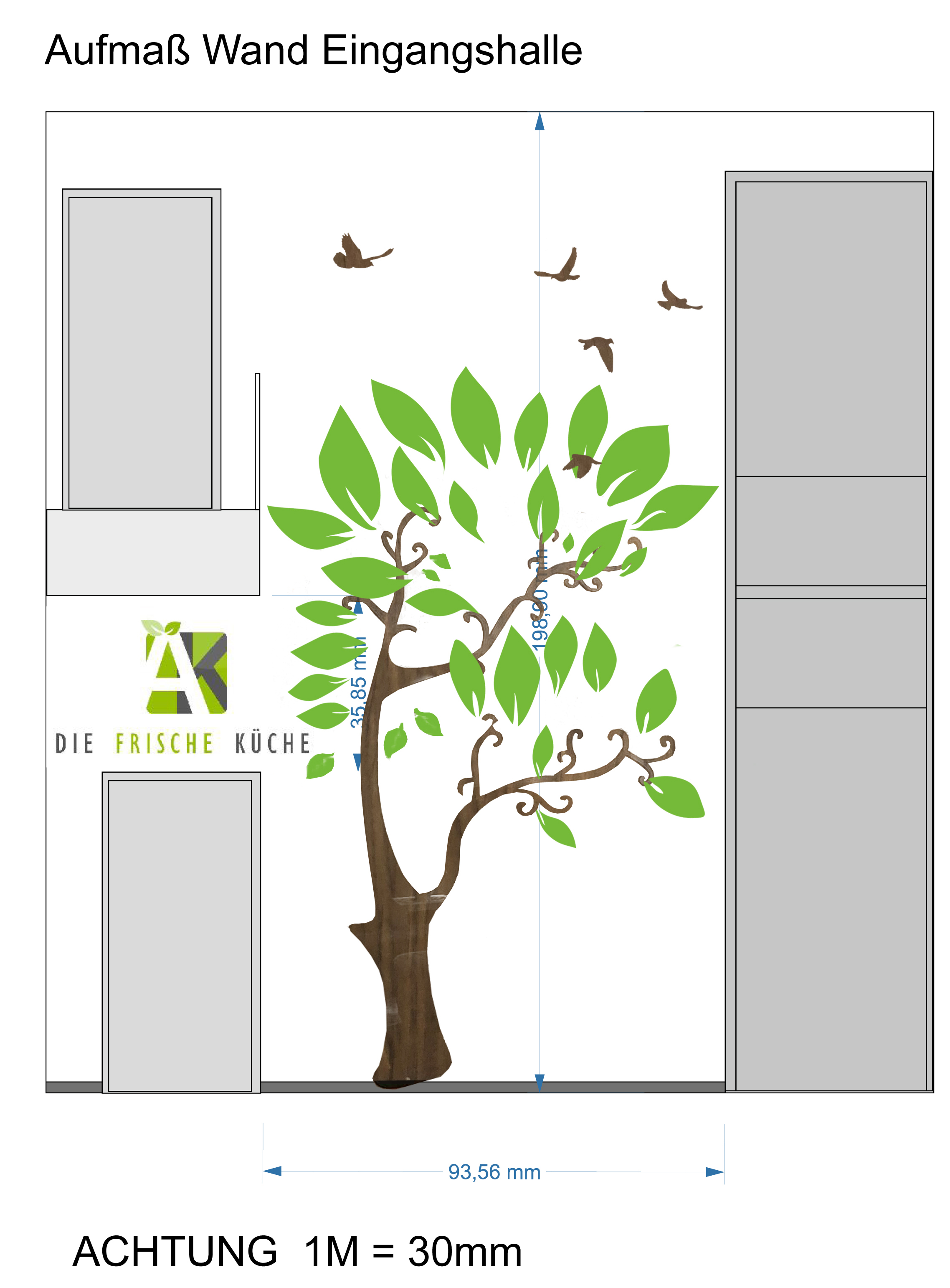 Graphic Design by Tatyana Tomskaya for A&K die frische Küche GmbH | Design #23247462