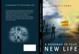 Divorce Lawyer print and ebook cover (A roadmap to your new life ) | Design de Couverture de Livre par Wally_F