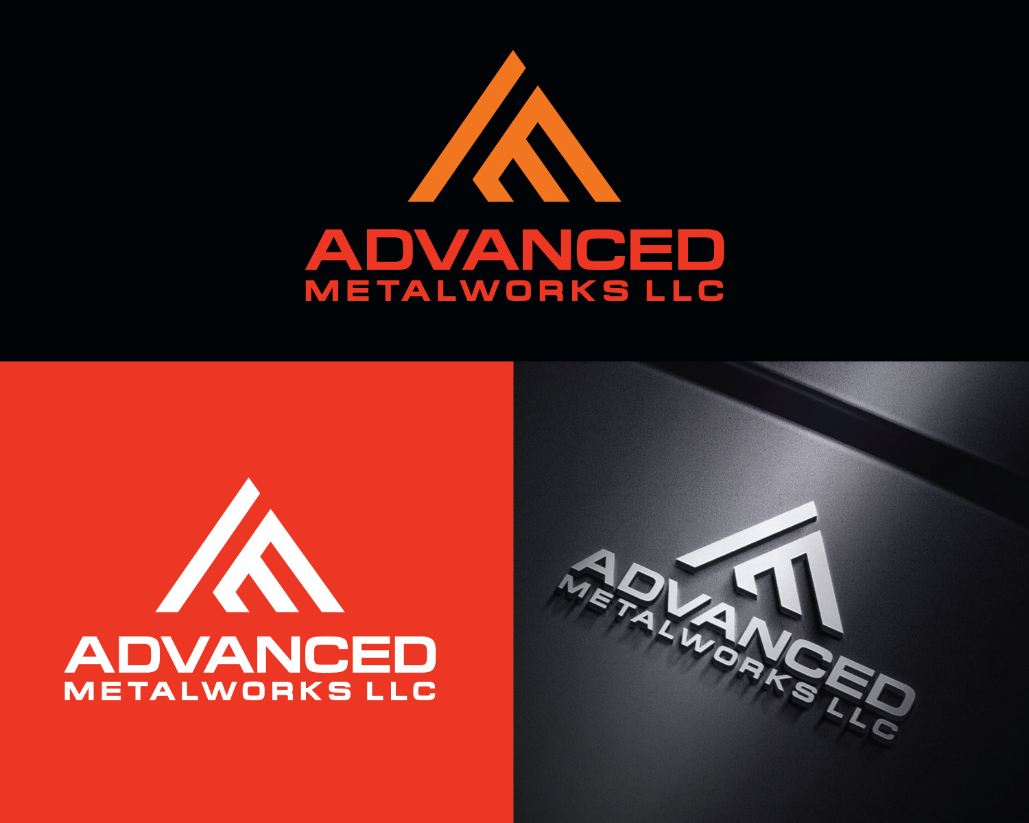 Logo Design by Atec for Advanced Metalworks LLC | Design #23225615